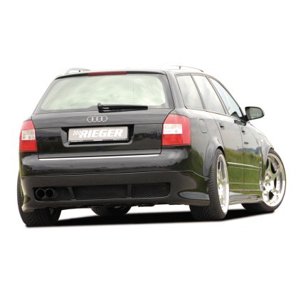 Rieger spoiler pod zadní nárazník pro Audi A4 8E avant r.v. 11/00-10/04, plast ABS bez povrchové úpravy