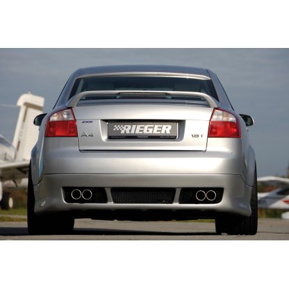 Rieger spoiler pod zadní nárazník pro Audi A4 8E sedan r.v. 11/00-10/04, plast ABS bez povrchové úpravy