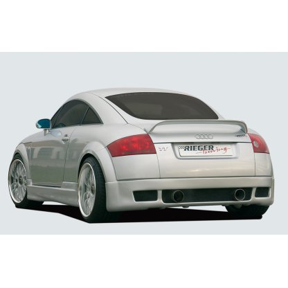 Rieger spoiler pod zadní nárazník pro Audi TT 8N kupé, roadster r.v. 98-03, plast ABS bez povrchové úpravy