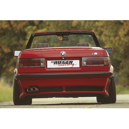 Rieger spoiler pod zadní nárazník pro BMW řada 3 E30 kabriolet, GFK (laminát)