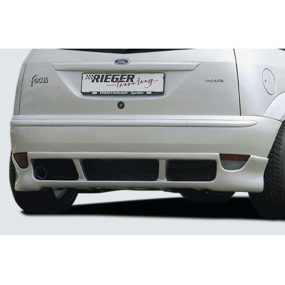 Rieger spoiler pod zadní nárazník pro Ford Focus 1 3-dvéř. r.v. 11/01-, 98-10/01, plast ABS bez povrchové úpravy