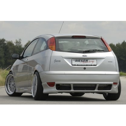 Rieger spoiler pod zadní nárazník pro Ford Focus 1 3-dvéř. r.v. 11/01-, 98-10/01, plast ABS bez povrchové úpravy