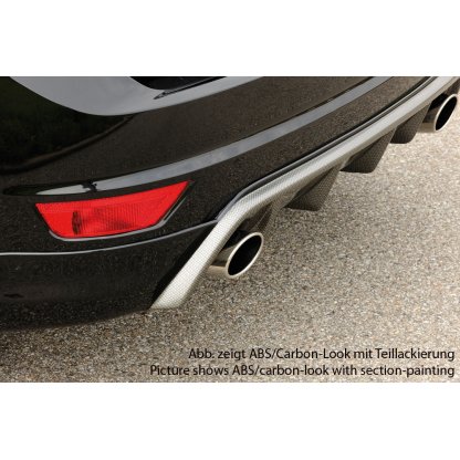 Rieger spoiler pod zadní nárazník pro Ford Focus 2 3-dvéř., 5-dvéř. po faceliftu r.v. 02/08-01/11, plast ABS bez povrchové úpravy