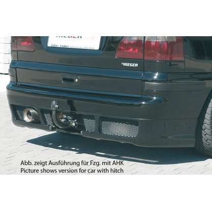 Rieger spoiler pod zadní nárazník pro Ford Galaxy WGR van (model od r.v. 2004) r.v. 01/04-, plast ABS bez povrchové úpravy