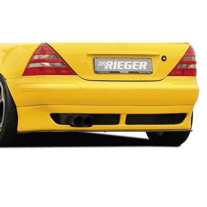 Rieger spoiler pod zadní nárazník pro Mercedes SLK R170 roadster r.v. 09/96-12/00, plast ABS bez povrchové úpravy, r.v. 09/1996-12/2000