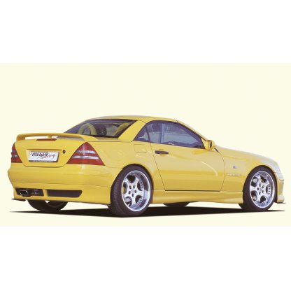 Rieger spoiler pod zadní nárazník pro Mercedes SLK R170 roadster r.v. 09/96-12/00, plast ABS bez povrchové úpravy, r.v. 09/1996-12/2000