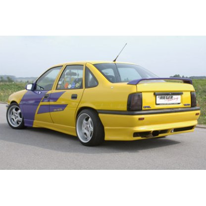 Rieger spoiler pod zadní nárazník pro Opel Vectra A notchback, GFK (laminát)