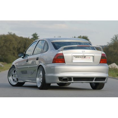 Rieger spoiler pod zadní nárazník pro Opel Vectra B fastback, notchback po faceliftu r.v. 08/98-, plast ABS bez povrchové úpravy