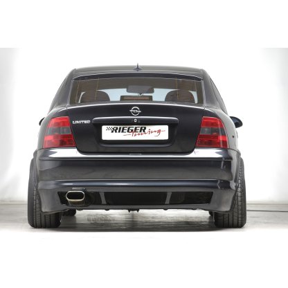 Rieger spoiler pod zadní nárazník pro Opel Vectra B hatchback, notchback před faceliftem r.v. -07/98, plast ABS bez povrchové úpravy