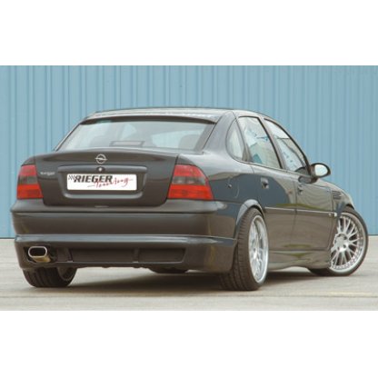 Rieger spoiler pod zadní nárazník pro Opel Vectra B hatchback, notchback před faceliftem r.v. -07/98, plast ABS bez povrchové úpravy