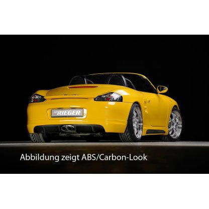Rieger spoiler pod zadní nárazník pro Porsche Boxster 986 r.v. 09/96-10/04, plast ABS bez povrchové úpravy