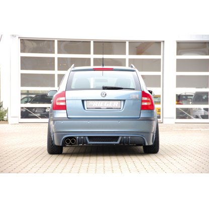 Rieger spoiler pod zadní nárazník pro Škoda Octavia 1Z combi r.v. 06/04-10/08, plast ABS bez povrchové úpravy