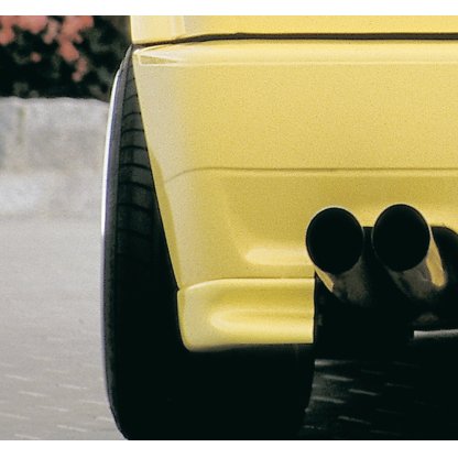 Rieger spoiler pod zadní nárazník pro Volkswagen Corrado 53I kupé r.v. 88-95, plast ABS bez povrchové úpravy, kratší levá část