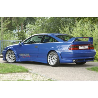 Rieger spoiler pod zadní nárazník widebody I pro Opel Calibra A 3-dvéř. r.v. 03/90-, plast ABS bez povrchové úpravy