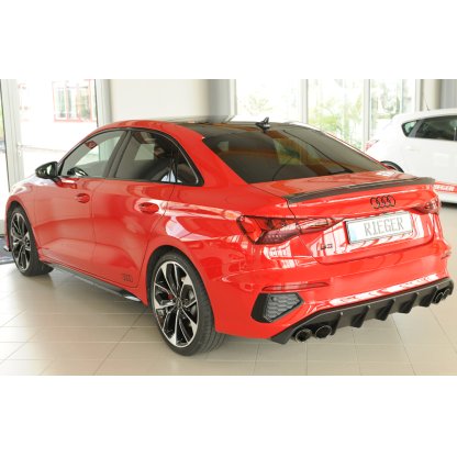 Rieger vložka zadního nárazníku pro Audi A3 GY 5-dvéř. (sedan), plast ABS bez povrchové úpravy