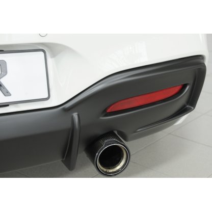 Rieger vložka zadního nárazníku pro BMW řada 1 F20, F21 sedan / 2-dvéř., sedan / 4-dvéř. po faceliftu LCI, plast ABS bez povrchové úpravy