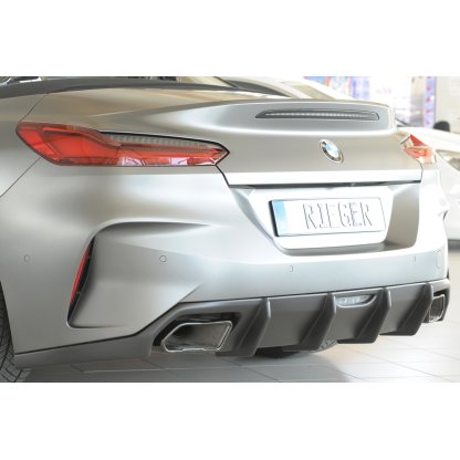 Rieger vložka zadního nárazníku pro BMW Z4 G29, G4Z roadster, plast ABS bez povrchové úpravy