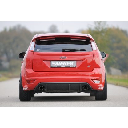 Rieger vložka zadního nárazníku pro Ford Focus 2 ST 3-dvéř., 5-dvéř. po faceliftu, plast ABS s povrchovou úpravou Carbon-Look