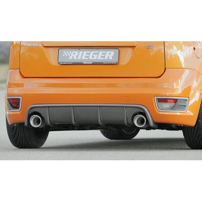 Rieger vložka zadního nárazníku pro Ford Focus 2 ST 3-dvéř., 5-dvéř. před faceliftem, plast ABS s povrchovou úpravou Carbon-Look