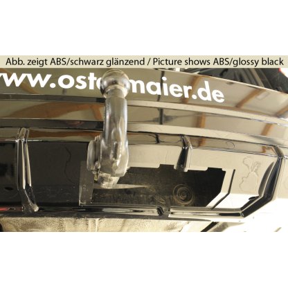 Rieger vložka zadního nárazníku pro Škoda Superb III 3T, 3V combi, sedan vč. faceliftu, plast ABS bez povrchové úpravy, pro vozy s tažným zařízením