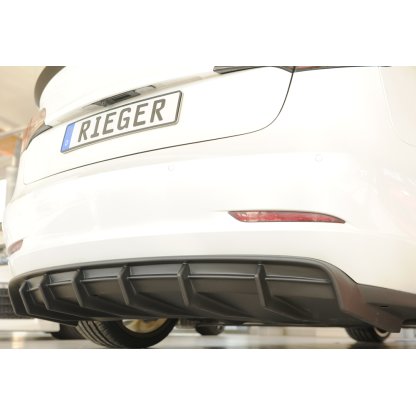 Rieger vložka zadního nárazníku pro Tesla Model 3 003, plast ABS bez povrchové úpravy