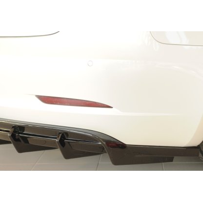 Rieger vložka zadního nárazníku pro Tesla Model 3 003, plast ABS lakovaný do černé lesklé barvy