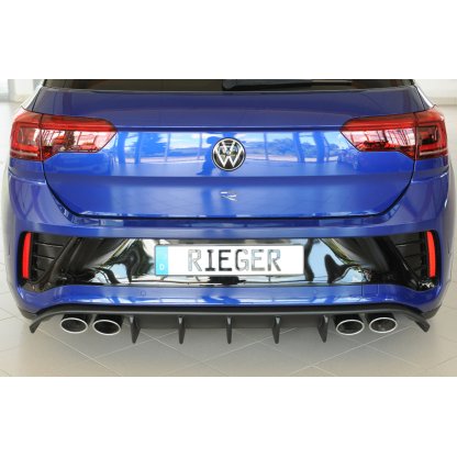 Rieger vložka zadního nárazníku pro Volkswagen T-roc R A1 5-dvéř., plast ABS bez povrchové úpravy