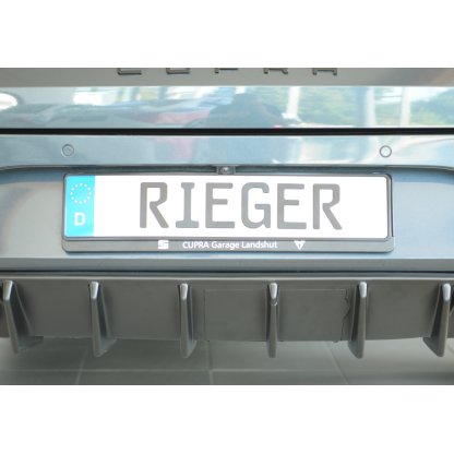 Rieger vložka zadního nárazníku (pro vozy s tažným zařízením) pro Cupra Leon KL 5-dvéř. (ST/sportstourer), plast ABS bez povrchové úpravy