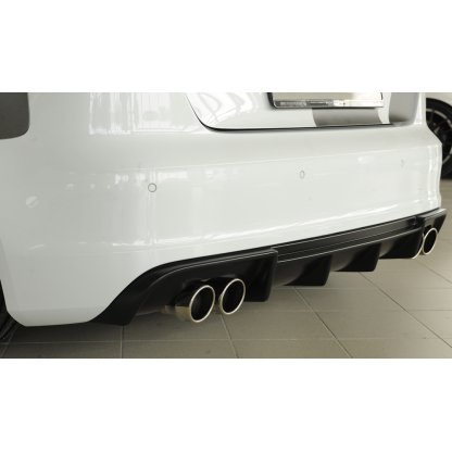 Rieger vložka zadního nárazníku (Typ: 56805) pro Audi A3 S3 8V 3-dvéř. (hatchback 8V1), 5-dvéř. (sportback 8VA) před faceliftem, plast ABS bez povrchové úpravy