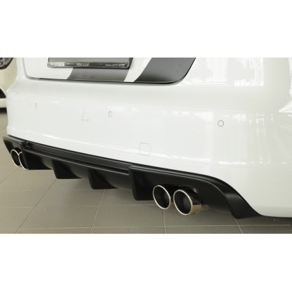 Rieger vložka zadního nárazníku (Typ: 56805) pro Audi A3 S3 8V 3-dvéř. (hatchback 8V1), 5-dvéř. (sportback 8VA) před faceliftem, plast ABS bez povrchové úpravy