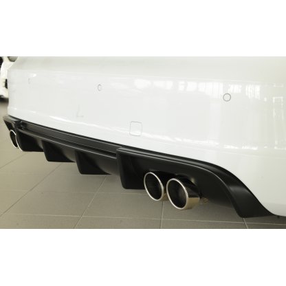 Rieger vložka zadního nárazníku (Typ: 56805) pro Audi A3 S3 8V 3-dvéř. (hatchback 8V1), 5-dvéř. (sportback 8VA) před faceliftem, plast ABS bez povrchové úpravy