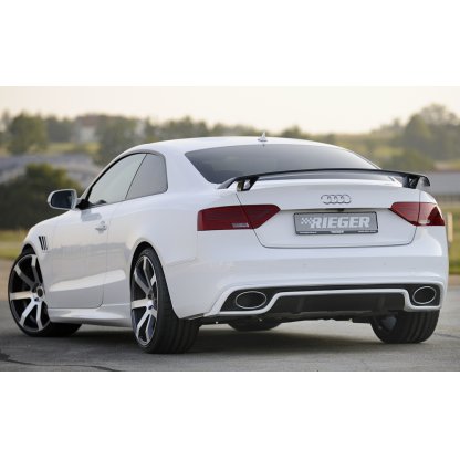 Rieger zadní křídlo pro Audi A5 S5 B8, B81 kabriolet, kupé vč. faceliftu