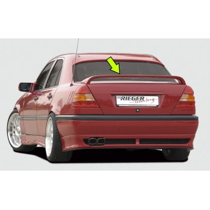 Rieger zadní křídlo pro Mercedes třída C W202 sedan, se třetím brzdovým světlem