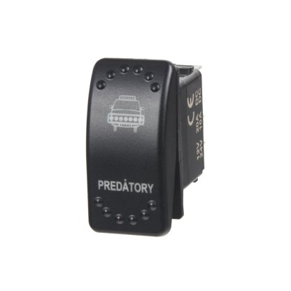 Rocker spínač PREDÁTORY 12/24V