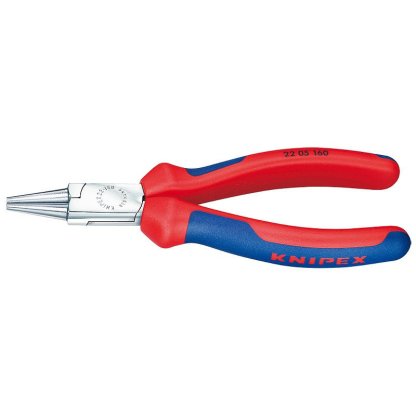 Rovné kulaté kleště 160 mm Knipex chromované - 2205160
