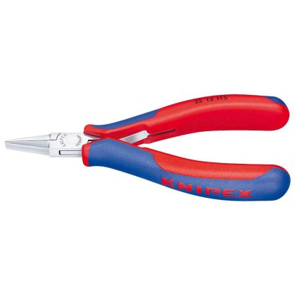 Rovné ploché kleště 115 mm pro elektroniku - 3512115