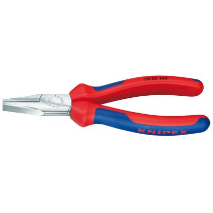 Rovné ploché kleště 140 mm Knipex chromované - 2005140