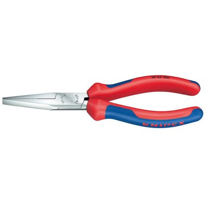Rovné ploché kleště 190 mm Knipex pro mechaniky chromované - 3845190