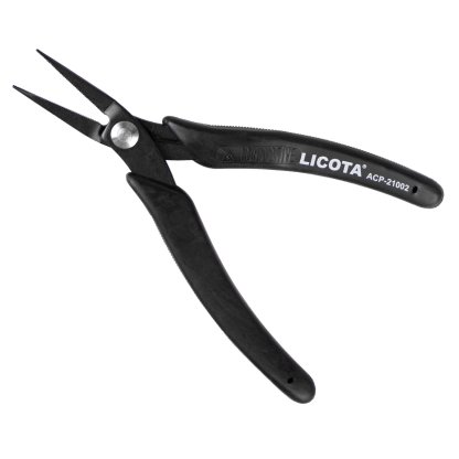 Rovné půlkulaté kleště 145 mm pro elektroniku - LIACP21002