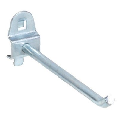 Rovný hák do děrované desky, 96 mm, 5ks - ZS003802