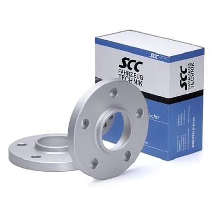 Rozšiřovací podložky 20mm 5/120-74,1 (SCC 12309E šedý elox)(A=20mm B=2mm viz nákres) 2ks