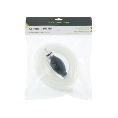 Ruční přečerpávací pumpička se zpětným ventilem pr.12mm + hadice 2x1m, 86076
