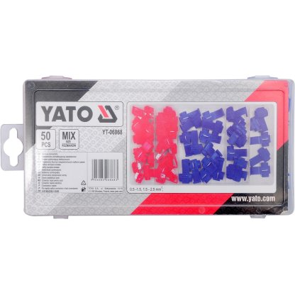 Rychlospojky kabelové sada 50 ks, YATO