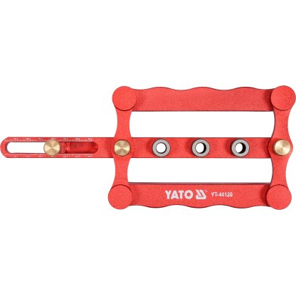 Šablona na vrtání otvorů pro hmoždinky, 6, 8, 10 mm - YT-44120