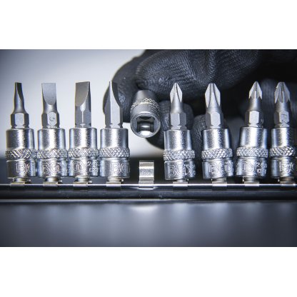 Sada bitů, 1/4", 12 ks - B2163
