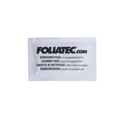 Sada čistících ubrousků Foliatec s isopropylalkoholem, sada 10 ks