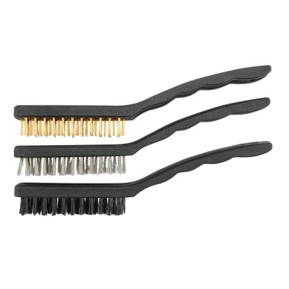 Sada kartáčů drátěných 220 mm 3 ks, VOREL