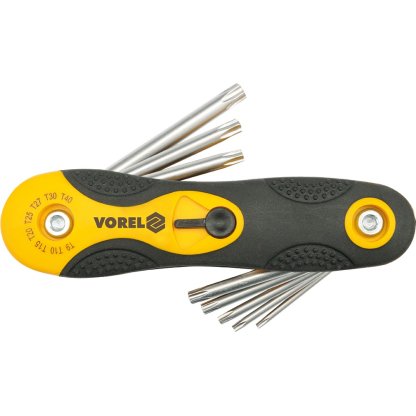 Sada klíčů TORX 8 ks CrV, VOREL