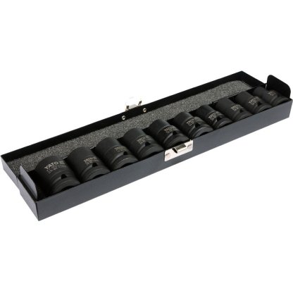 Sada kovaných vnitřních nástrčných klíčů 1/2" šestihranné 10 ks 10-22 mm YATO - YT-1025