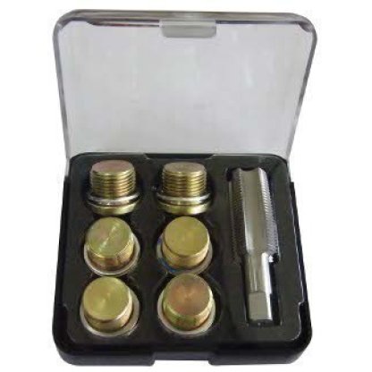 Sada na opravu závitů výpustných šroubů - M14 x 1.25 - TJ3123